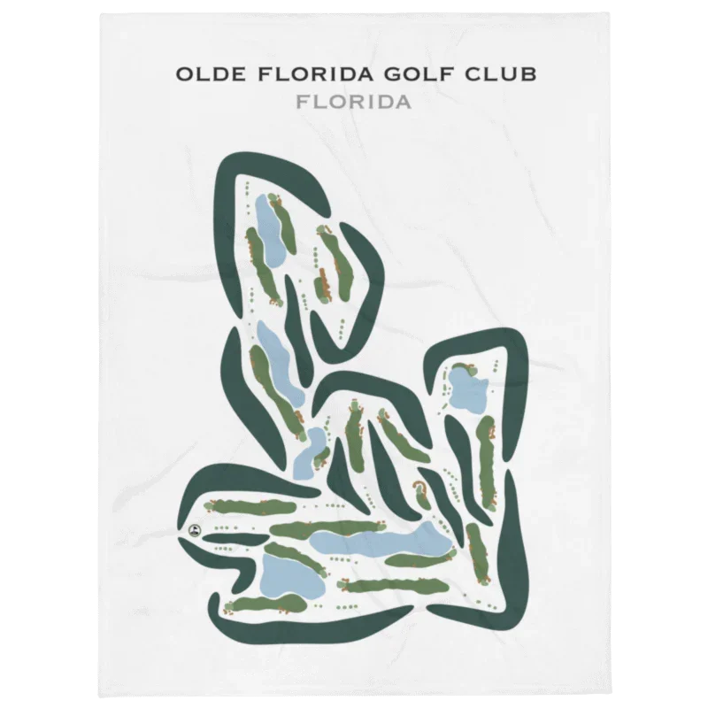 Olde Florida Golf Club, Florida - Printed Golf Courses