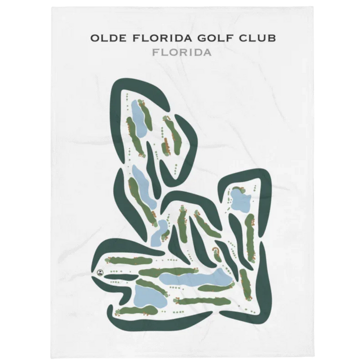 Olde Florida Golf Club, Florida - Printed Golf Courses