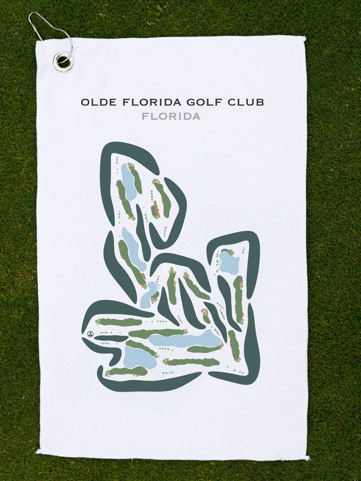 Olde Florida Golf Club, Florida - Printed Golf Courses