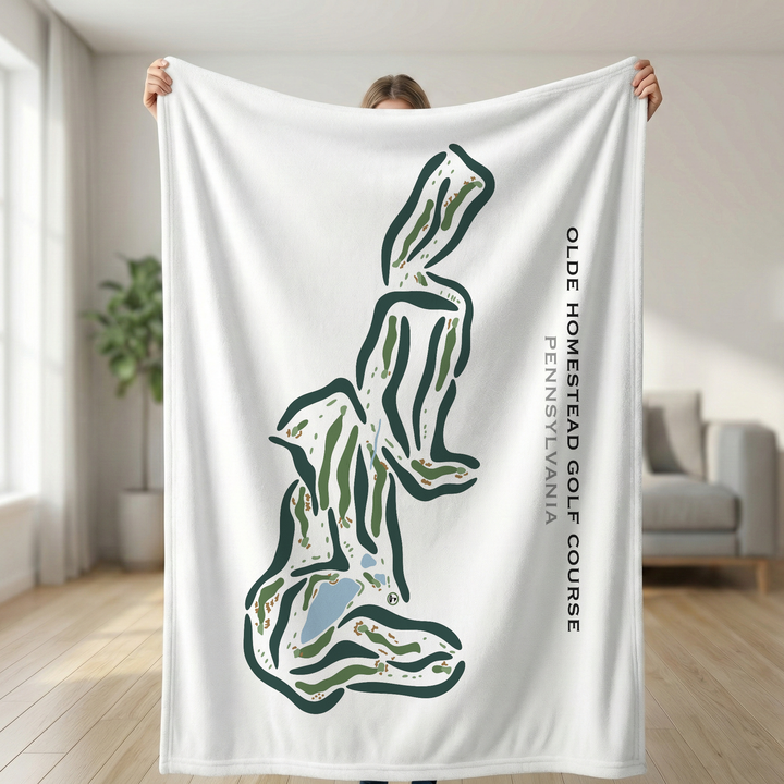 Olde Homestead Golf Course, Pennsylvania - Printed Golf Courses