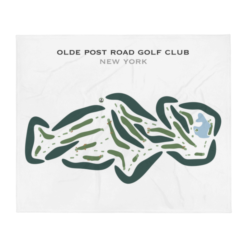 Olde Post Road Golf Club, New York - Printed Golf Courses