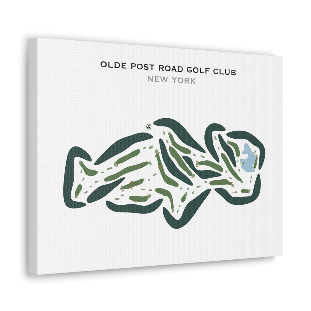 Olde Post Road Golf Club, New York - Printed Golf Courses