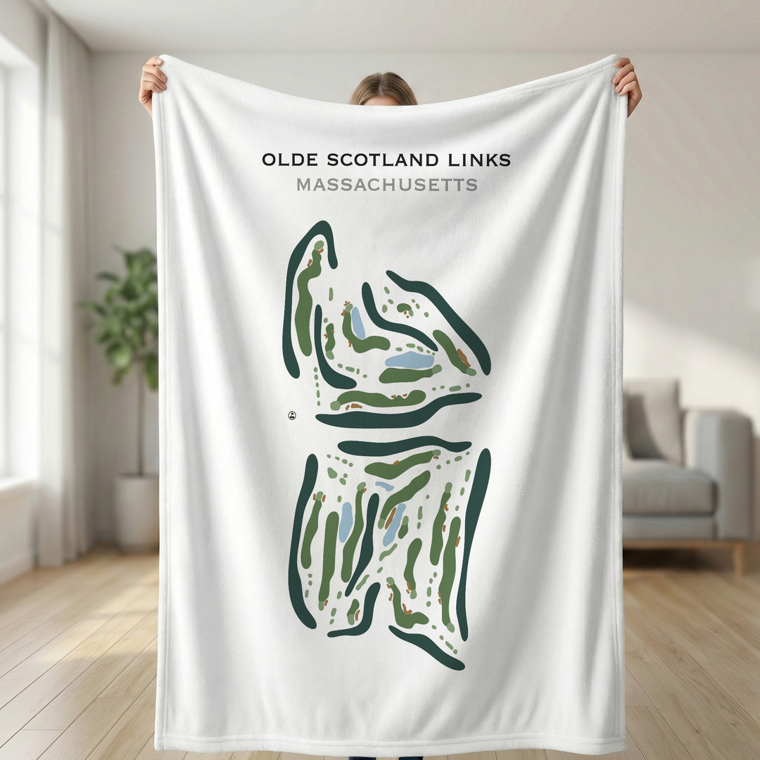 Olde Scotland Links, Massachusetts - Printed Golf Course