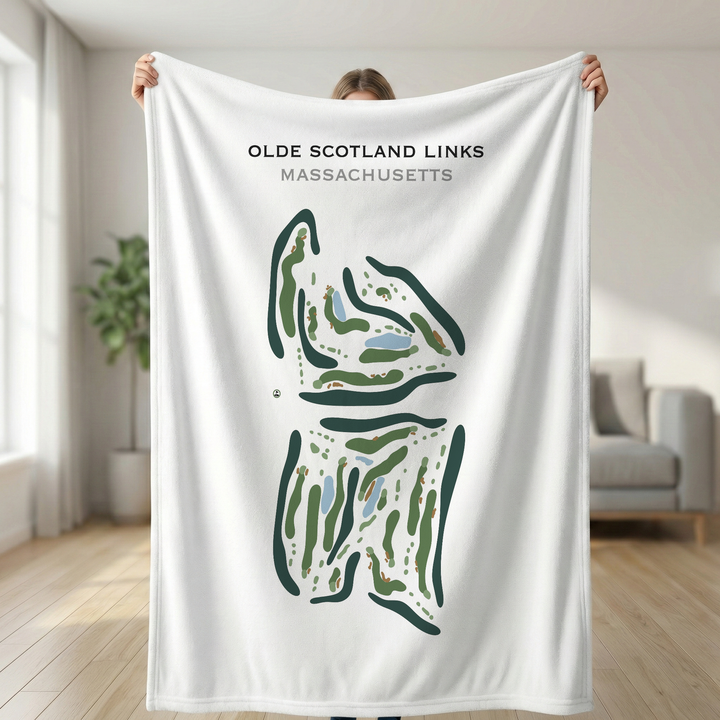 Olde Scotland Links, Massachusetts - Printed Golf Course