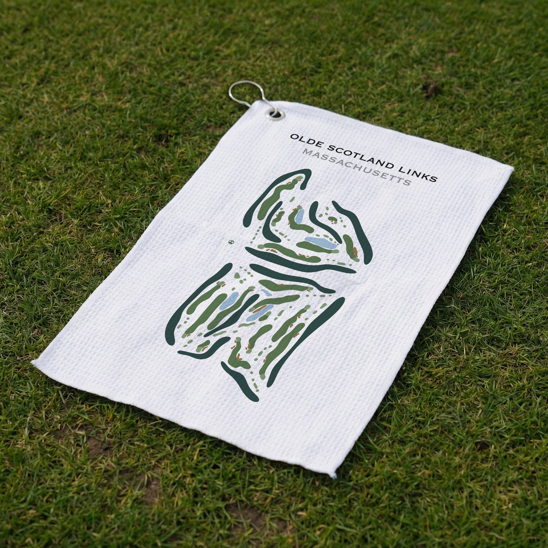 Olde Scotland Links, Massachusetts - Printed Golf Course