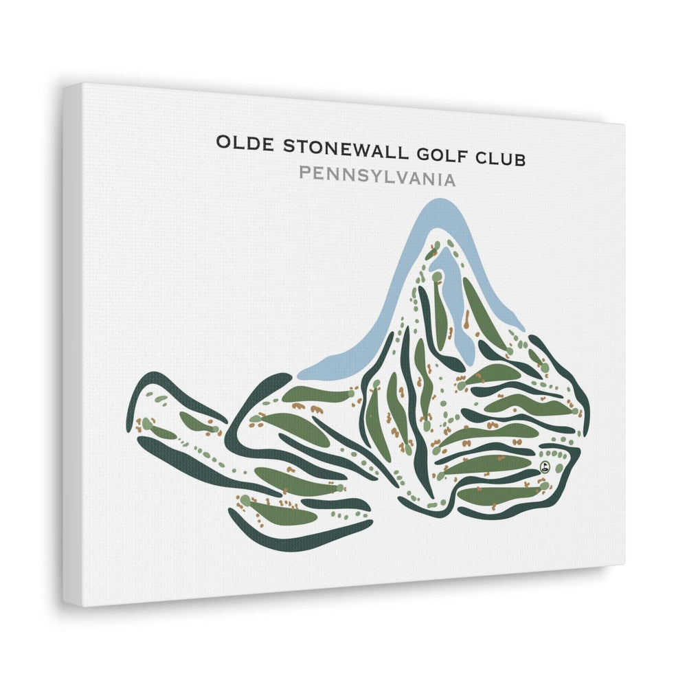 Olde Stonewall Golf Club, Pennsylvania - Printed Golf Courses - Golf Course Prints