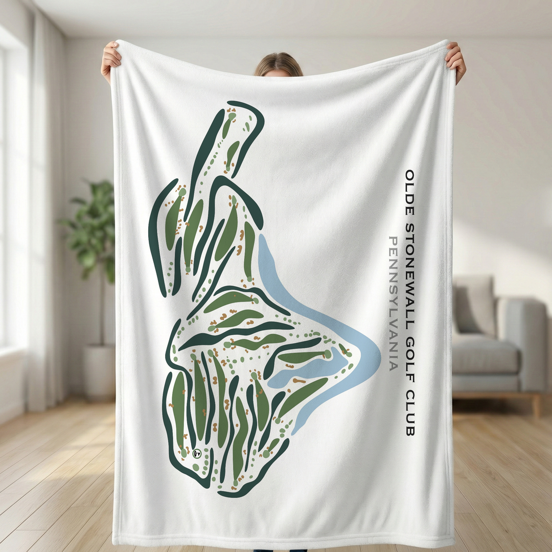 Olde Stonewall Golf Club, Pennsylvania - Printed Golf Courses