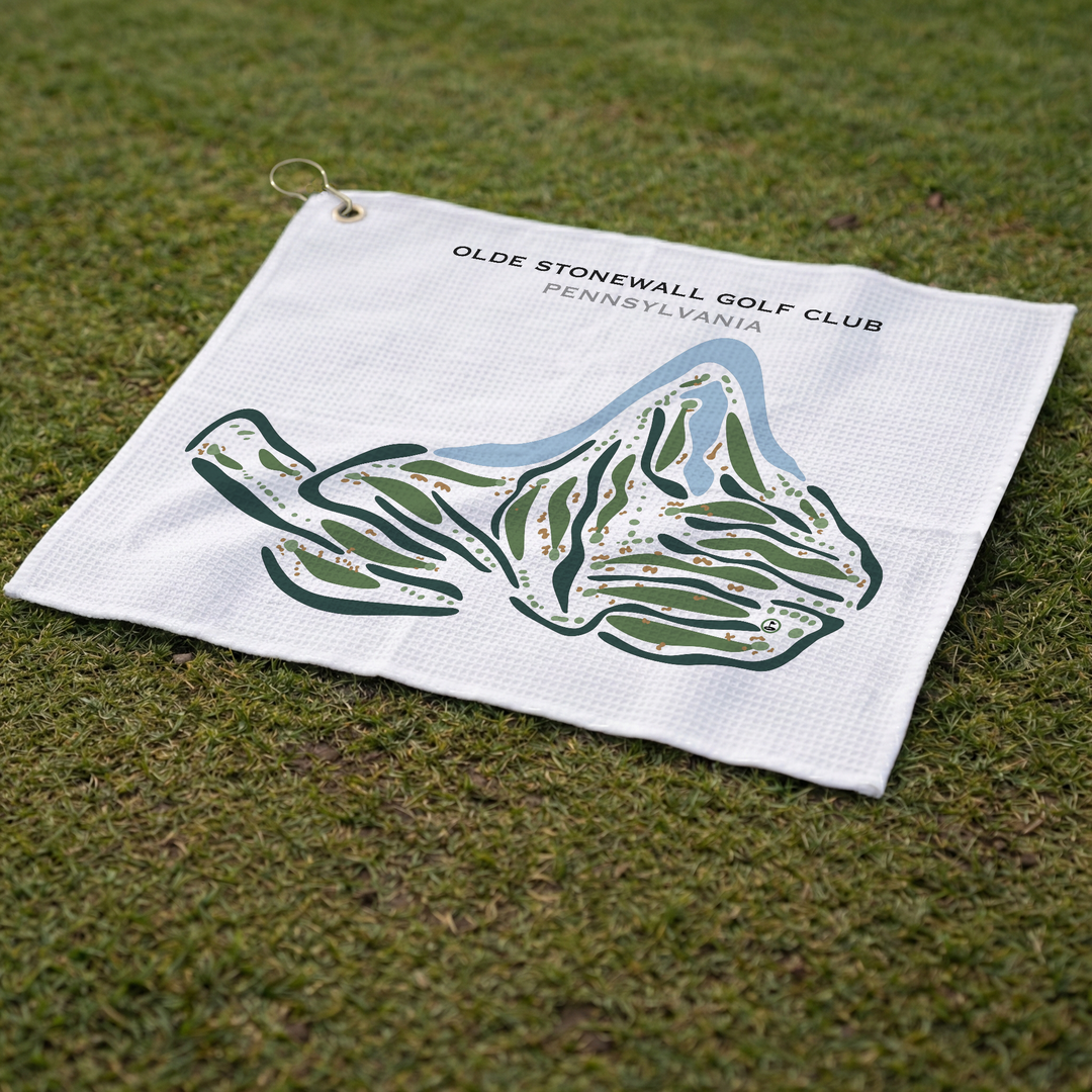 Olde Stonewall Golf Club, Pennsylvania - Printed Golf Courses