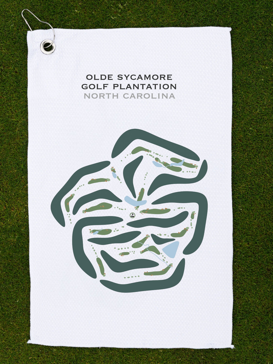 Olde Sycamore Golf Plantation, North Carolina - Printed Golf Courses