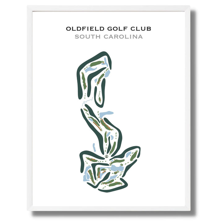 Oldfield Golf Club, South Carolina - Printed Golf Courses