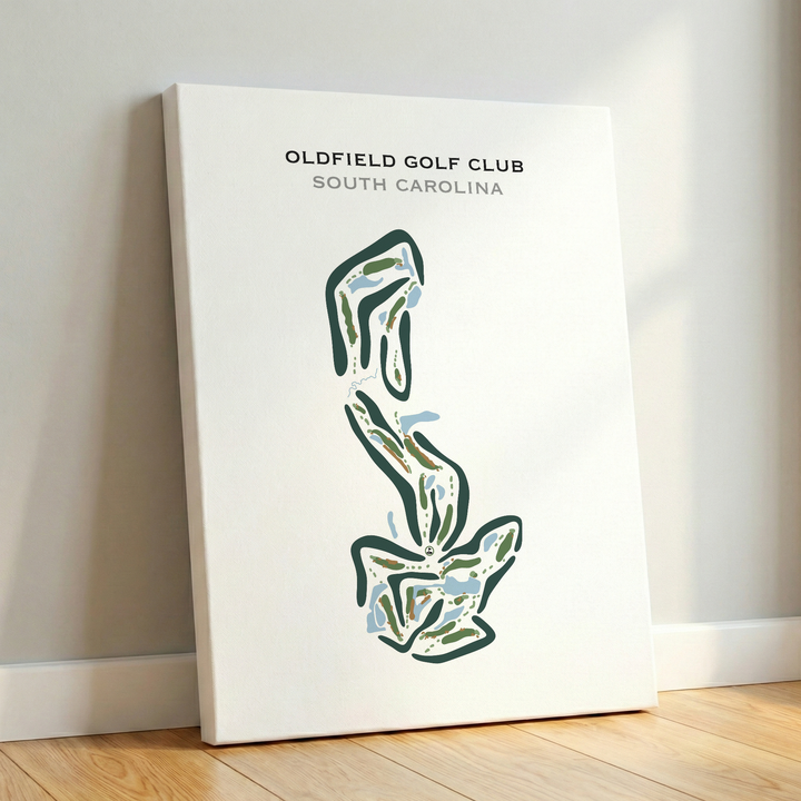 Oldfield Golf Club, South Carolina - Printed Golf Courses