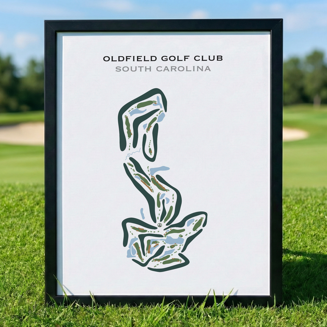 Oldfield Golf Club, South Carolina - Printed Golf Courses
