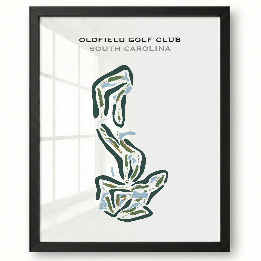 Oldfield Golf Club, South Carolina - Printed Golf Courses