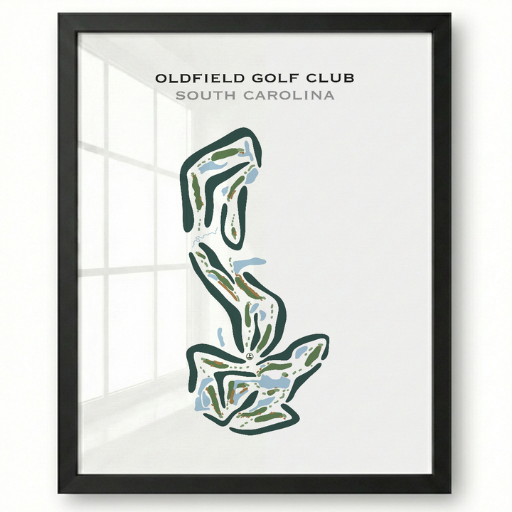 Oldfield Golf Club, South Carolina - Printed Golf Courses