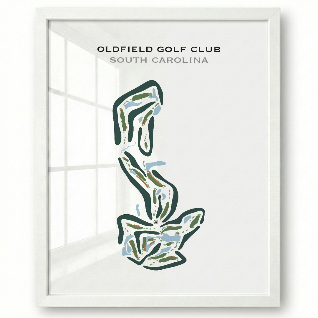 Oldfield Golf Club, South Carolina - Printed Golf Courses