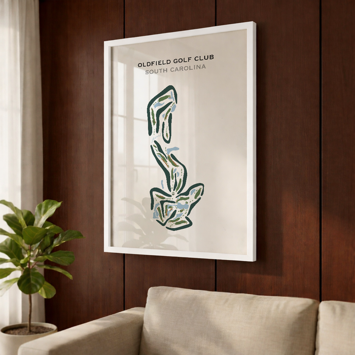 Oldfield Golf Club, South Carolina - Printed Golf Courses
