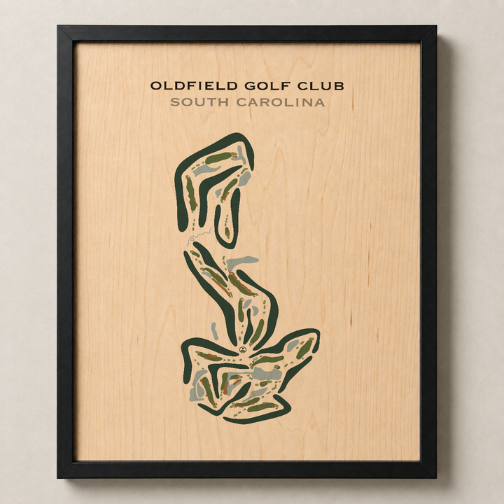 Oldfield Golf Club, South Carolina - Printed Golf Courses