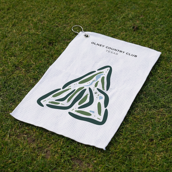 Olney Country Club, Texas - Printed Golf Courses