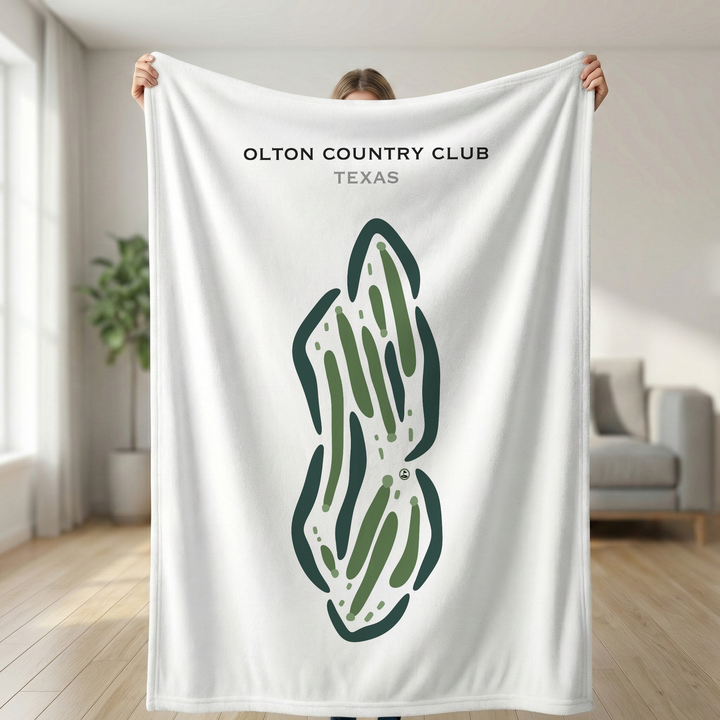 Olton Country Club, Texas - Printed Golf Courses