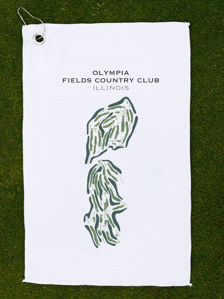 Olympia Fields Country Club, Illinois - Printed Golf Courses