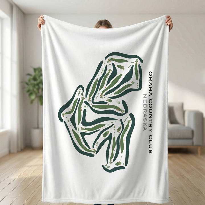 Omaha Country Club, Nebraska - Printed Golf Courses