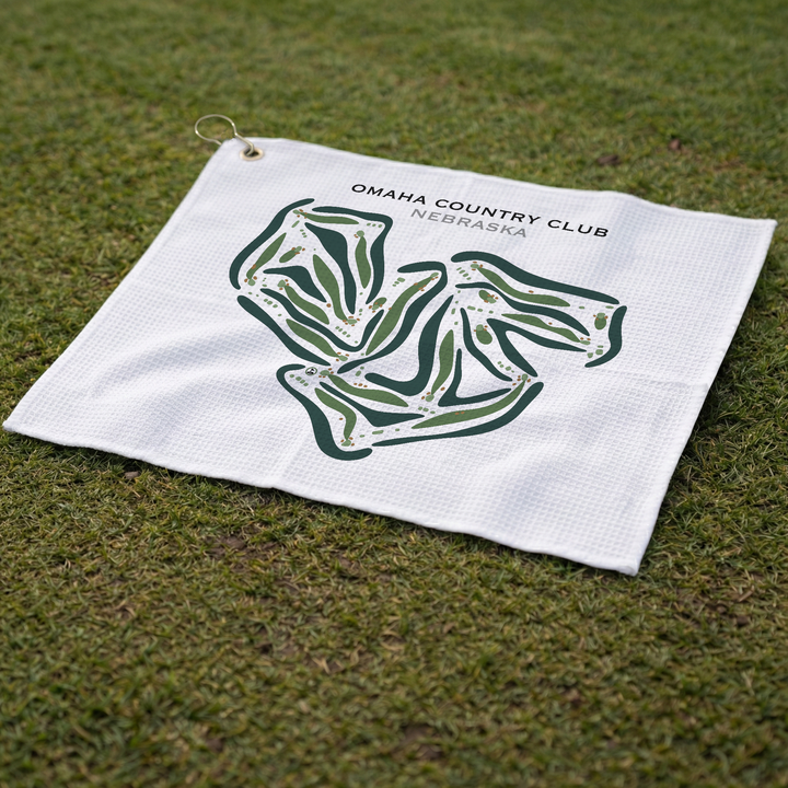 Omaha Country Club, Nebraska - Printed Golf Courses