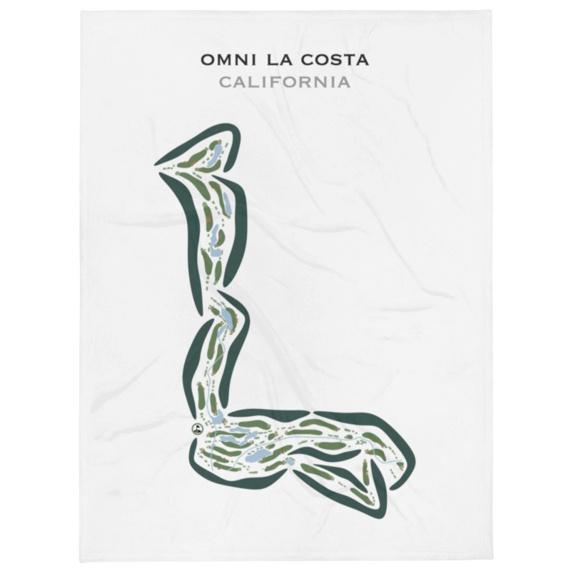 Omni La Costa, California - Printed Golf Courses