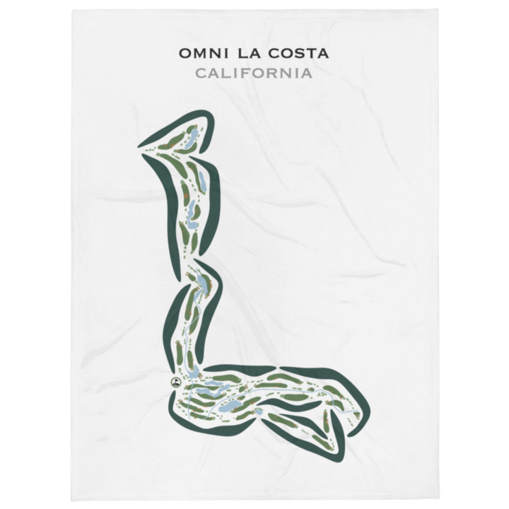 Omni La Costa, California - Printed Golf Courses