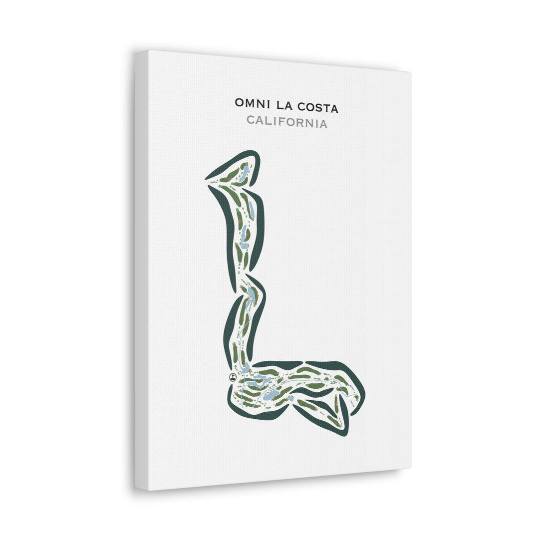 Omni La Costa, California - Printed Golf Courses