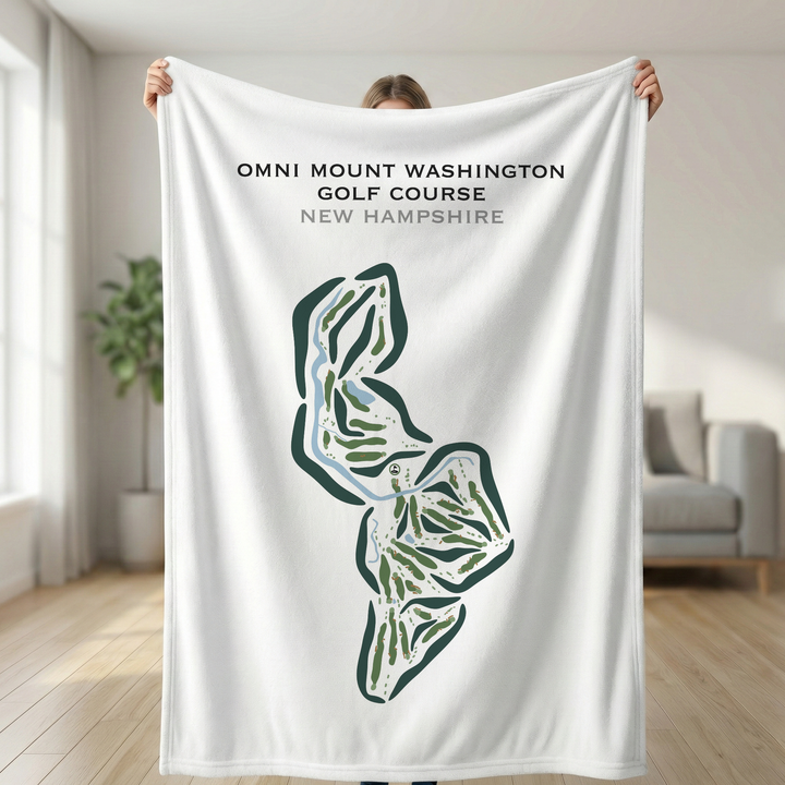 Omni Mount Washington Golf Course, New Hampshire - Printed Golf Courses