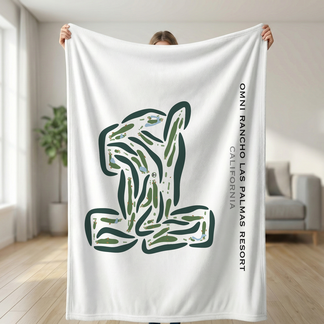 Omni Rancho Las Palmas Resort, California - Printed Golf Courses