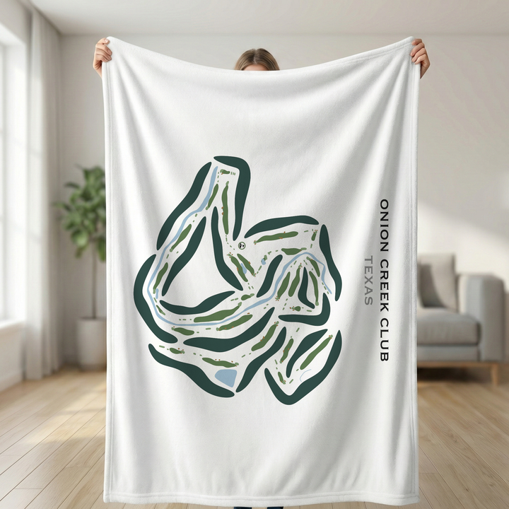 Onion Creek Club, Texas - Printed Golf Courses