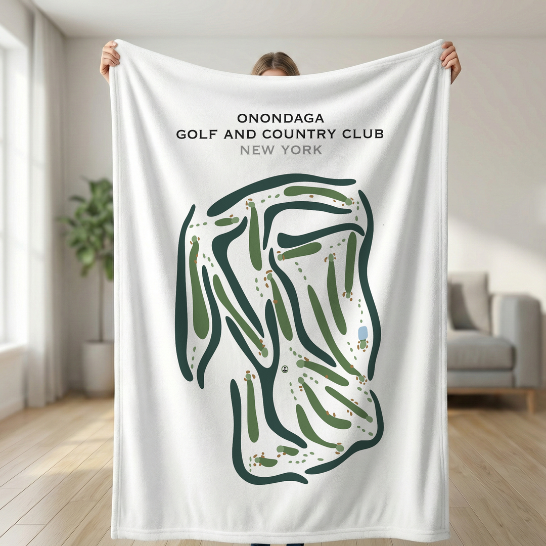 Onondaga Golf & Country Club, New York - Printed Golf Courses