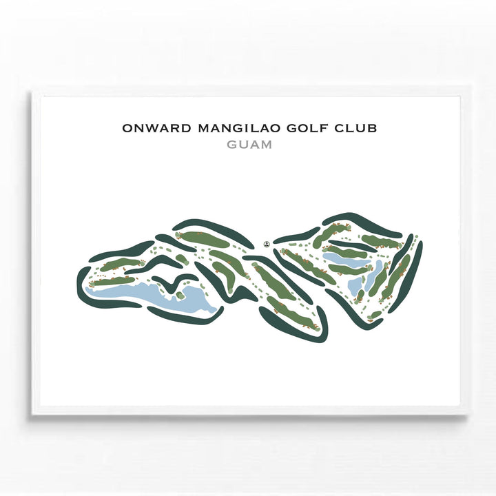 Onward Mangilao Golf Club, Guam - Printed Golf Courses