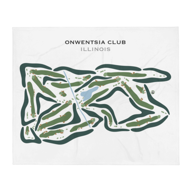 Onwentsia Club, Illinois - Printed Golf Courses