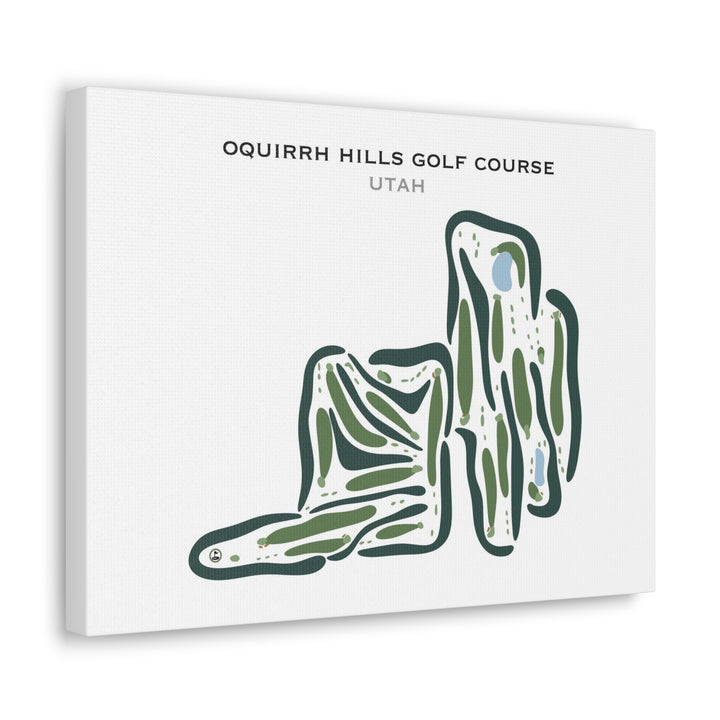 Oquirrh Hills Golf Course, Utah - Printed Golf Courses