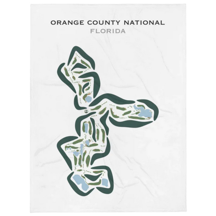 Orange County National Golf Center, Florida - Printed Golf Courses