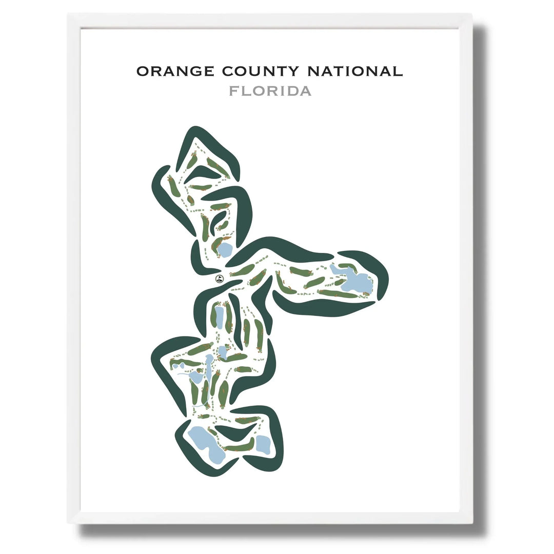 Orange County National Golf Center, Florida - Printed Golf Courses