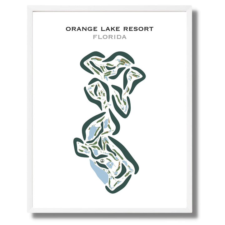 Orange Lake Resort, Florida - Printed Golf Courses
