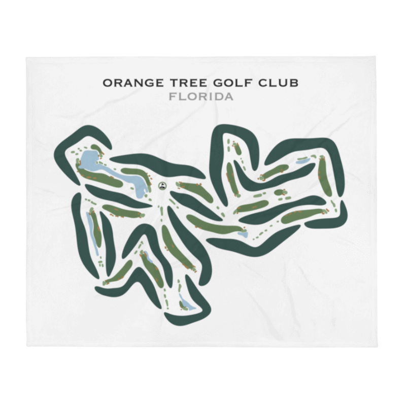 Orange Tree Golf Club, Florida - Printed Golf Courses
