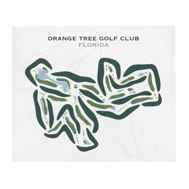 Orange Tree Golf Club, Florida - Printed Golf Courses