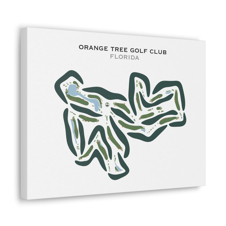Orange Tree Golf Club, Florida - Printed Golf Courses