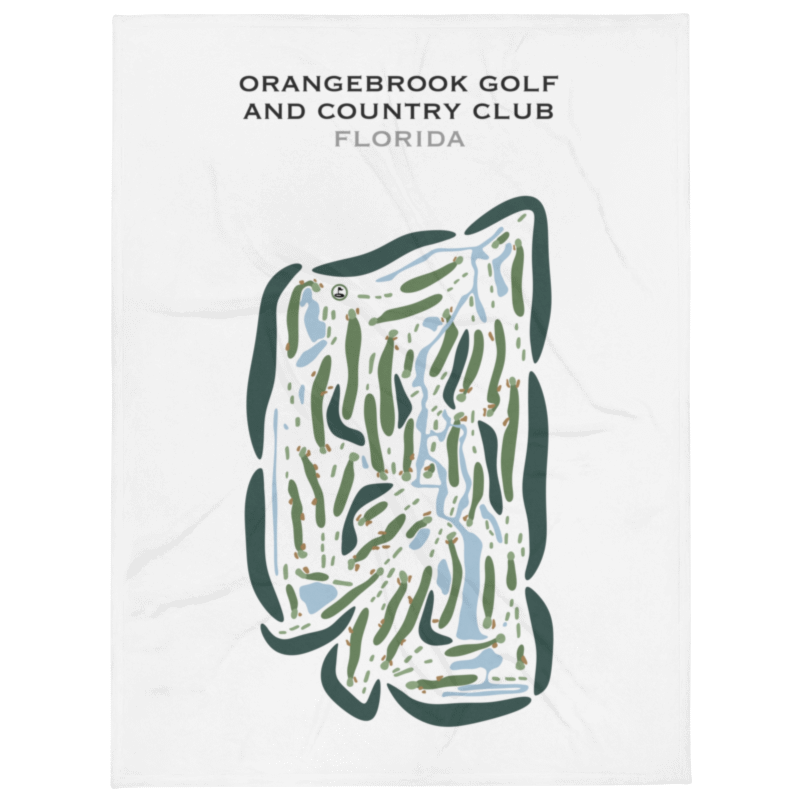 Orangebrook Golf & Country Club, Florida - Printed Golf Courses