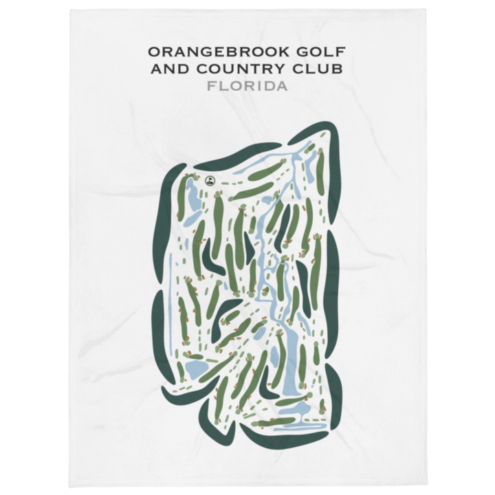 Orangebrook Golf & Country Club, Florida - Printed Golf Courses