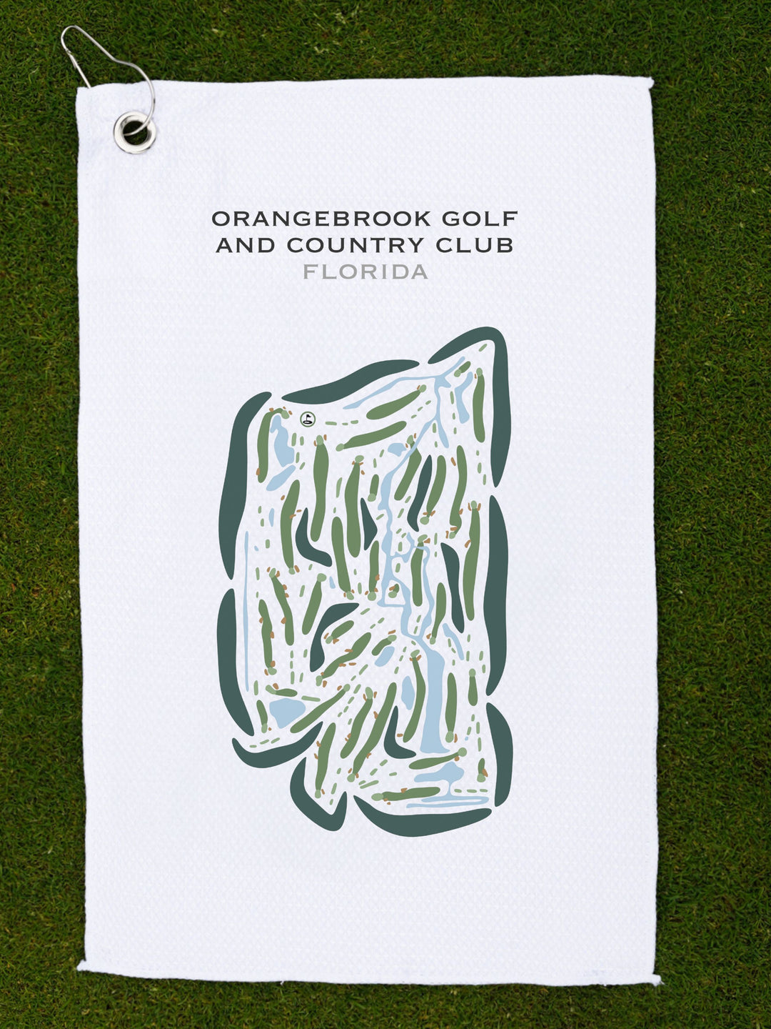 Orangebrook Golf & Country Club, Florida - Printed Golf Courses