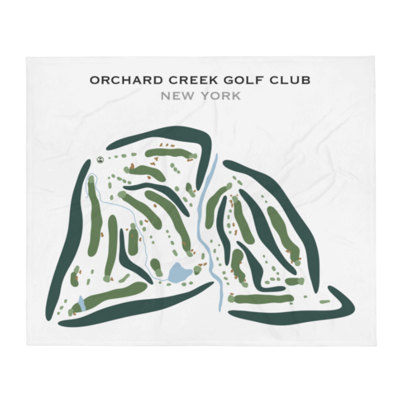 Orchard Creek Golf Club, New York - Printed Golf Courses