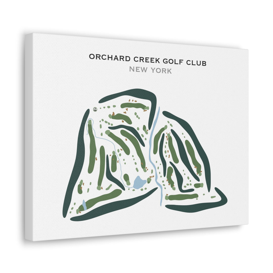 Orchard Creek Golf Club, New York - Printed Golf Courses