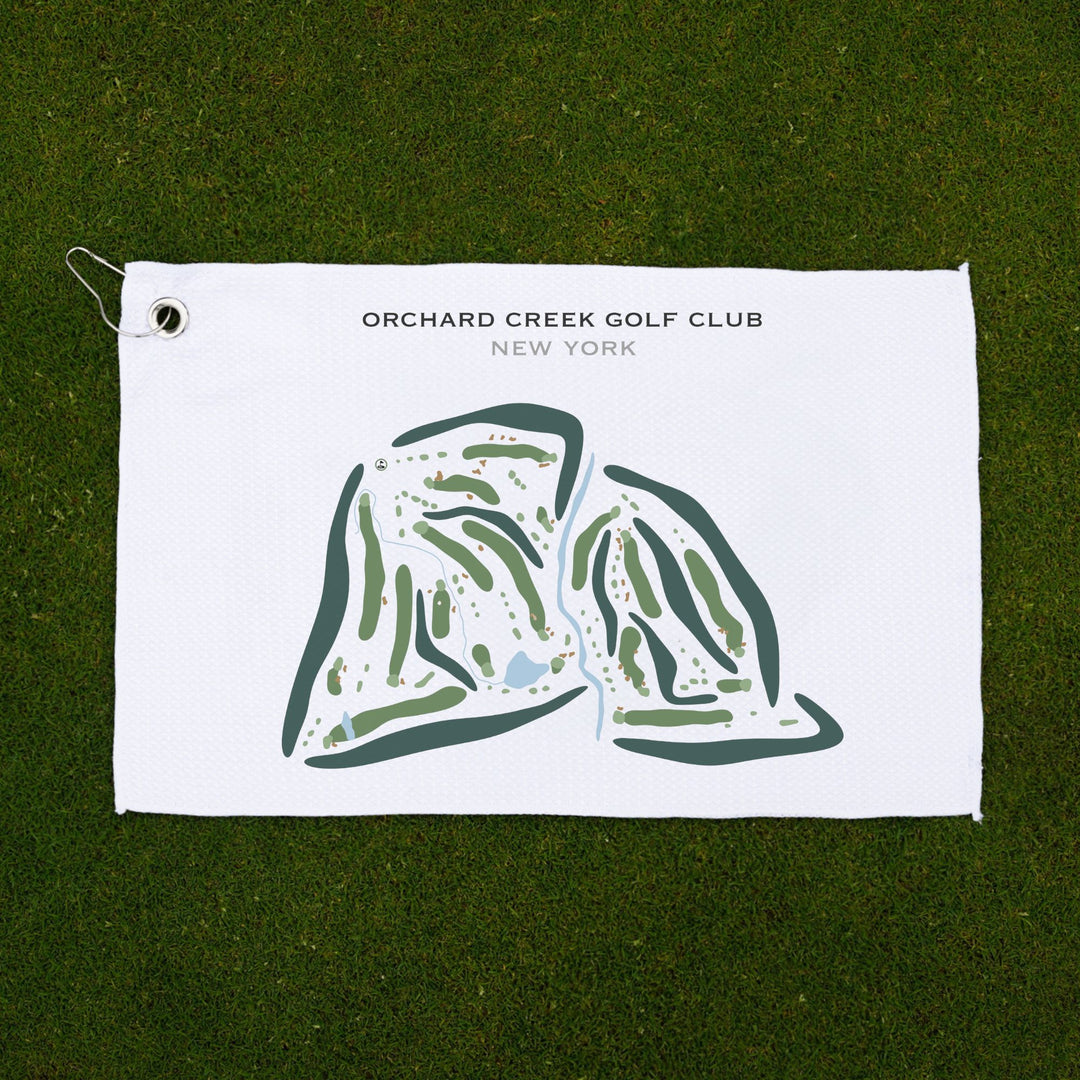 Orchard Creek Golf Club, New York - Printed Golf Courses