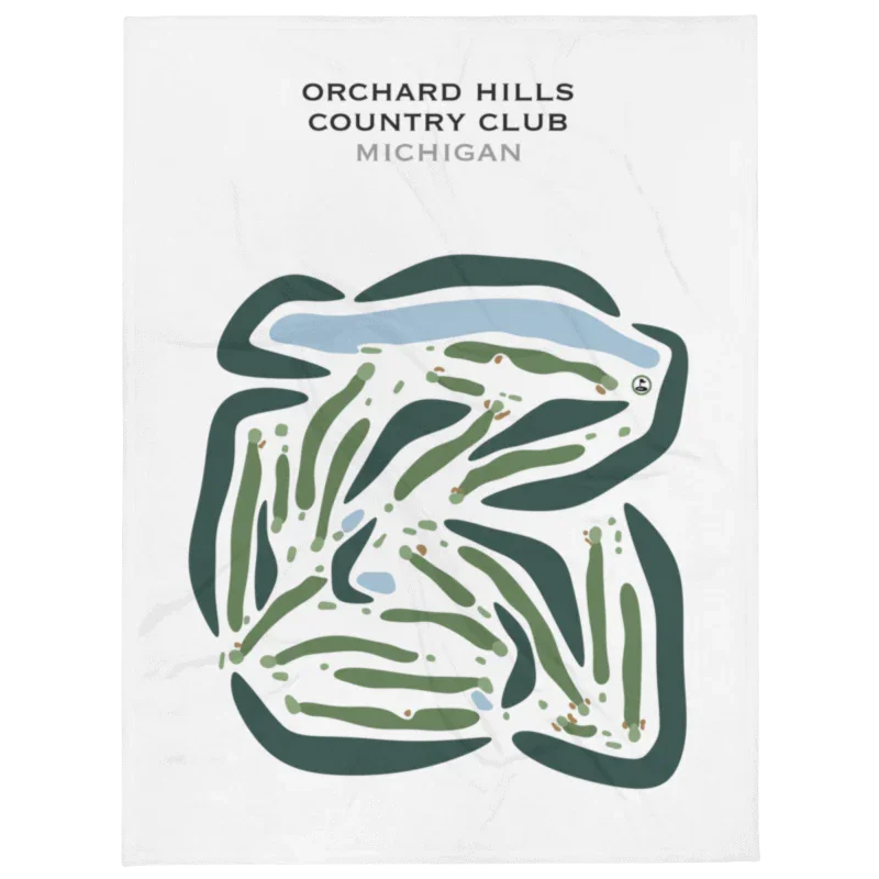 Orchard Hills Country Club, Michigan - Printed Golf Courses