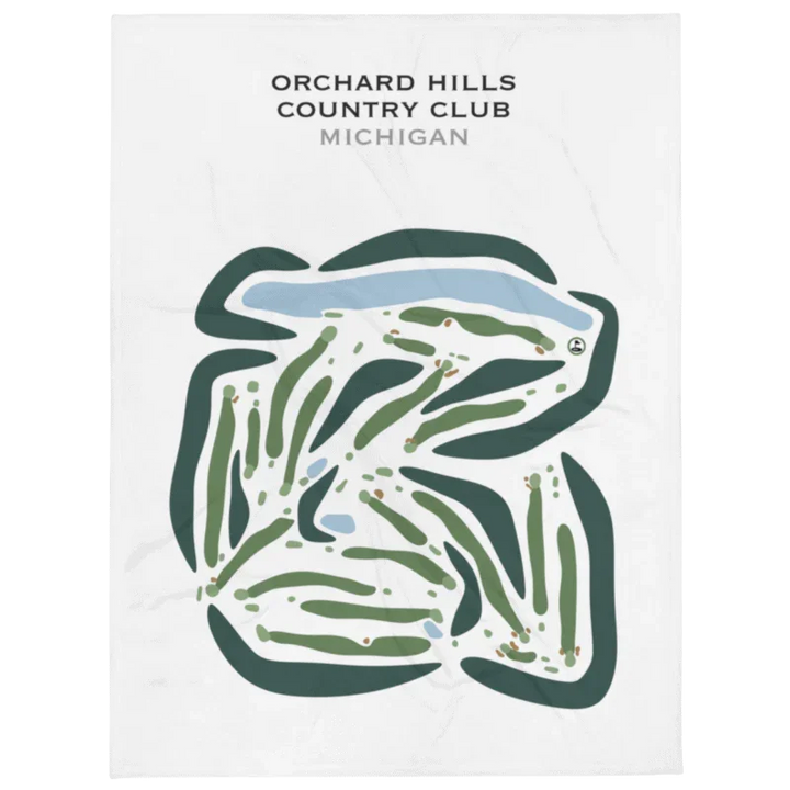 Orchard Hills Country Club, Michigan - Printed Golf Courses